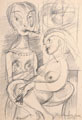 KatNr 698   Hermann Naumann, Zwei weibliche Akte. 2014.