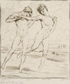 KatNr 454 Georg Gelbke "Liebesgestehen" / Sechs Arbeiten aus "Über eine Liebe". 1915.