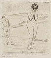 KatNr 454 Georg Gelbke "Liebesgestehen" / Sechs Arbeiten aus "Über eine Liebe". 1915.
