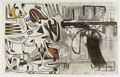 KatNr 764 Verschiedene Künstler, Sieben Druckgrafiken und eine Gouache. 1958– 1986.