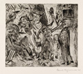 KatNr 277   Bernhard Kretzschmar, Auf der Straße. 1920.