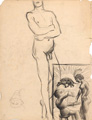 KatNr 266 Eric Johansson, Acht Zeichnungen und druckgrafische Arbeiten . 1914– 1930's.