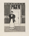 KatNr 268   Eugen Kirchner, Wartende / November. 1896.