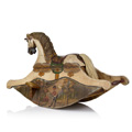 KatNr 748 Schaukelpferd. Deutsch. Spätes 19. / frühes 20th cent.