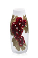 KatNr 663   Vase mit Weintraubendekor. Oskar Schröder für Meissen. Um 1900.