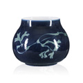 KatNr 665 Seltene Vase "Krabbe". Marianne Høst (zugeschr.) für Meissen. Form um 1900 / Dekor 1906– 1909.