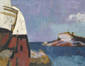 KatNr 160   Hans Wolfgang Schulz "Weißes Schiffsheck." 1963.
