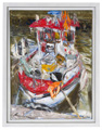 KatNr 151   Ellena Olsen, Rot-Weiß (Kutter im Hafen). 2005– 2006.