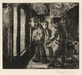 KatNr 465   Harald Metzkes "Prometheus / Auf dem Jahrmarkt / Drei Figuren." 1977– 1994.