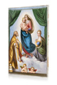 KatNr 671 Bildplatte "Sixtinische Madonna". Nach Raffael. Meissen. Wohl spätes 19th cent.