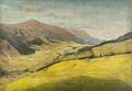 KatNr 079   Erhard Zwar, Landschaft im Riesengebirge (?) / Gipfellandschaft (Erzgebirge / Riesengebirge?). 1938 / Wohl späte 1930's.