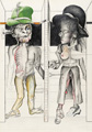 KatNr 483   Wolfgang Petrick "Mann und Frau". 1970.