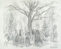 KatNr 495   Wilhelm Rudolph, Dresden – Tolkewitzer Friedhof. 1949.