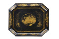KatNr 994 Oktogonaler Spielkasten. China. Qing-Dynastie, wohl 19th cent.
