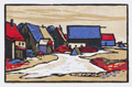 KatNr 567   Rudolf Manuwald "Satzung" / "Spitzberg" / "Zeppelinhalde" / "Halden in Hammer". 1959.