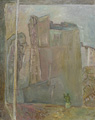KatNr 211   Peter Muschter "Hinterhäuser II". 1978.
