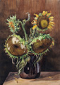 KatNr 378   Erich Lindenau "Sonnenblumen". 1932.