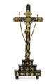 KatNr 968   Standkruzifix mit Passionssymbolen. Wohl 2nd half 19th cent.
