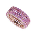 KatNr 901   Geldgold-Ring mit Ceylon-Saphiren. Lance Fischer. 21st cent.