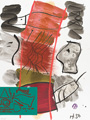 KatNr 668 Verschiedene Künstler "'Rührt Euch' – Jubiläumsmappe 1 Jahr Galerie EIGEN + ART". 1986.