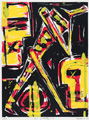 KatNr 668 Verschiedene Künstler "'Rührt Euch' – Jubiläumsmappe 1 Jahr Galerie EIGEN + ART". 1986.