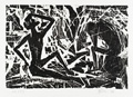 KatNr 668 Verschiedene Künstler "'Rührt Euch' – Jubiläumsmappe 1 Jahr Galerie EIGEN + ART". 1986.