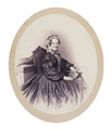 KatNr 671   Hanns Hanfstaengl, Bildnis der Maria Anna von Bayern. Wohl 1870's.