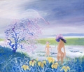 KatNr 214   Hans Neupert, Sommer an der Saale. 1990.