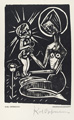 KatNr 396   Karl Opfermann "Madonna mit Kind" / "Maria und Joseph mit Kind". 1922.