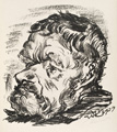 KatNr 387   Ludwig Meidner "Alter Mann". 1913.