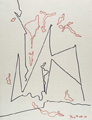 KatNr 536   Günter Horlbeck "Zeichnungen 1995" – Sieben Zeichnungen. 1995.