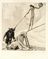 KatNr 389   Richard Müller "Auf der Schaukel". 1922.