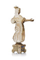 KatNr 681 Barocke Leuchterfigur. Deutsch. 17th cent.