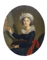 KatNr 21 J. Aglietti et Fils nach Elisabeth Vigée-Lebrun "Selbstbildnis". 1790.