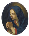 KatNr 20 J. Aglietti et Fils, Mater dolorosa in der Art des Antonio da Correggio. 19th cent.