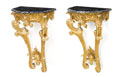 KatNr 708&nbsp;&nbsp; Paar Konsolen im Louis XV-Stil. 18./ 19th cent.