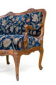 KatNr 713 Kanapee im Louis XV-Stil. 19th cent.