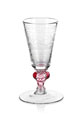 KatNr 651 Pokalglas mit Jagdmotiven. Böhmen. 18th cent.