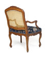 KatNr 712 Louis XV-Fauteuil "à la reine". Wohl Frankreich. Mitte 18th cent.