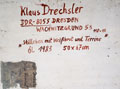 KatNr 131 Klaus Drechsler "Stilleben mit Weißbrot und Terrine". 1983.