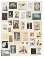 KatNr 345 Verschiedene Künstler, Ca. 200 Exlibris und Gelegenheitsgrafiken, u.a. mit erotischen und Tod-Motiven. Überwiegend early 20th cent.