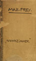 KatNr 58 Max A. P. Frey "Wohnzimmer" (Grüner Salon mit Meissner Kachelofen). Wohl 1910er/ 1920's.