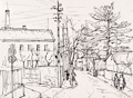 KatNr 386 Erhard Hippold, Radebeul / "Bennostraße" / Radebeul. 1934/1972.