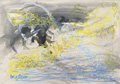 KatNr 408&nbsp;&nbsp; Edmund Kesting "Morgennebel am Meer". 1960's.