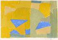 KatNr 442&nbsp;&nbsp; Serge Poliakoff "Composition jaune, verte, bleue et rouge" (Künstlerexemplar). 1956.