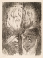 KatNr 396&nbsp;&nbsp; Anatoli Kaplan "Brautwerber" / "Goldas Tod (Tewje trauert um Golda)" / "Vor der Abreise (Die zwei Bettchen)". 1957 -1967.