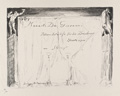 KatNr 309 Max Slevogt "Mozart: Don Giovanni. Bühnen-Entwürfe für die Dresdener Staatsoper". 1924.