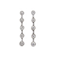 KatNr 644 Paar Brillant-Glieder-Ohrhänger (Dangles). Wohl SB Jewelry, London, Großbritannien.