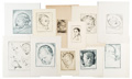 KatNr 244&nbsp;&nbsp; Georg Gelbke, 11 Kinderporträts. 1923/1924.