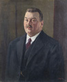 KatNr 095&nbsp;&nbsp; Johannes Beutner, Bildnis Richard Gottschalk. 1933.